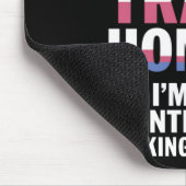 Funny Respekt meine Trans Homies Gay Pride Monat L Mousepad (Ecke)