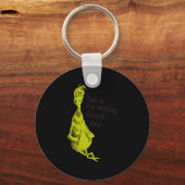 Funny Resting Face  Schlüsselanhänger (Vorderseite)