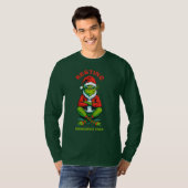 Funny Resting Grinch face Personalized Christmas T-Shirt (Vorne ganz)
