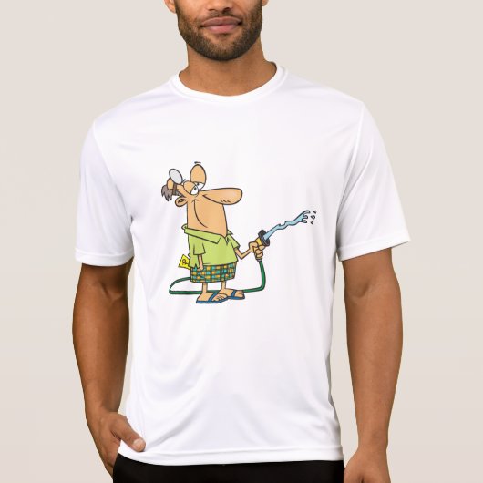 Funny Retired Doctor Gardening Garden Hose T-Shirt (Vorderseite)