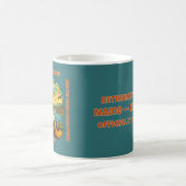 Funny Retired Duck Personalized Retirement Gift Kaffeetasse (Mittel)