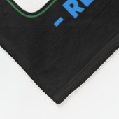 Funny Retired Lice Officer Golf Retirement Gift  Fleecedecke (Ecke)