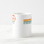 Funny Retired My Retirement Plan Sewing Quilting R Kaffeetasse (Mittel)