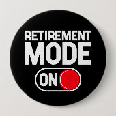 Funny Retirement Button (Vorderseite)
