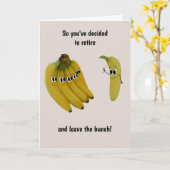 Funny Retirement Card Karte (Gelbe Blume)