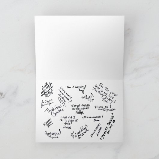 Funny Retirement Card Karte (Innenseite)