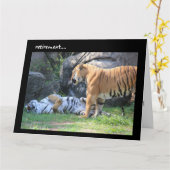 Funny Retirement Card, Schlaftiger Karte (Gelbe Blume)