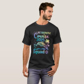 Funny Retirement Cruise 2025 Squad Gefärbte Krawat T-Shirt (Vorne ganz)