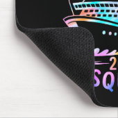 Funny Retirement Cruise 2026 Squad Tie Dye Retired Mousepad (Ecke)