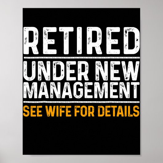 Funny Retirement Design Männer Vater Retiring Part Poster (Vorne)
