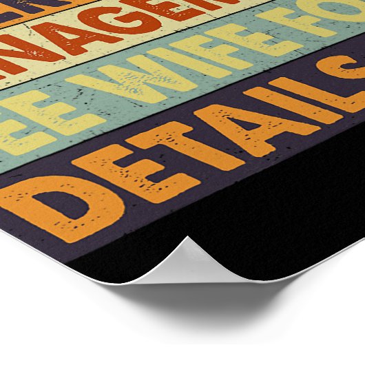 Funny Retirement Design Männer Vater Retiring Part Poster (Ecke)