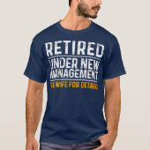 Funny Retirement Design Männer Vater Retiring Part T-Shirt (Vorderseite)