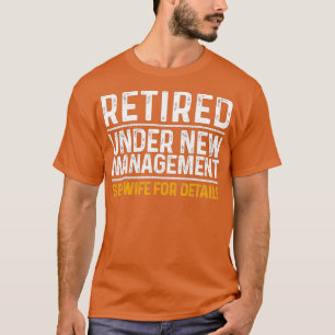 Funny Retirement Design Männer Vater Retter Party T-Shirt