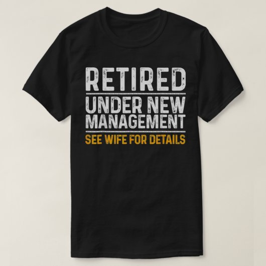 Funny Retirement Design Men Dad Retiring Party Hum T-Shirt (Design vorne)