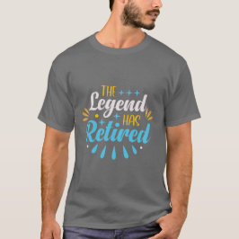 Funny Retirement Design T-Shirt