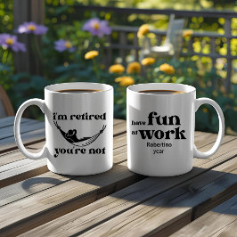 Funny Retirement Farewell Gift For Coworkers Kaffeetasse