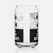 Funny Retirement Fischen Crappie Pun Geschenk Dosenglas (Links)