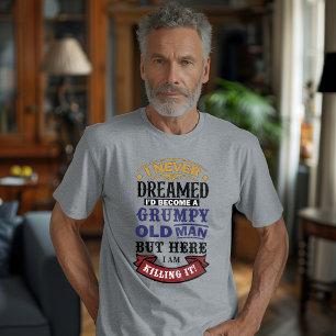 Funny Retirement Geschenk Grumpy Alman T-Shirt