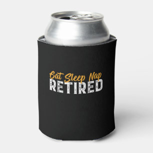 Funny Retirement Geschenk Schlafen Nickerchen Dosenkühler