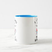 Funny Retirement Geschenke für Oma Ehefrau Mama Ta Zweifarbige Tasse (Mittel)