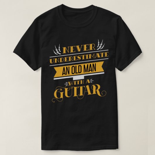 Funny Retirement Gift Gitarrist Gitarre T-Shirt (Design vorne)