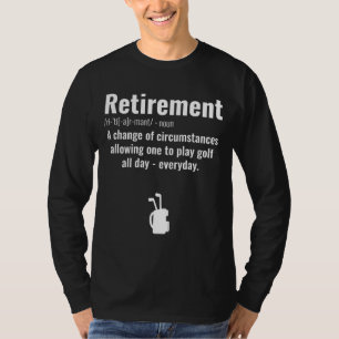 Funny Retirement Golf Zitat Renaissance Golfin T-Shirt