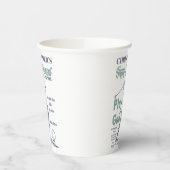 Funny Retirement Golfer Thema Retro Golf Pappbecher (Links)