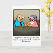 Funny Retirement Herzlichen Glückwunsch Grußkarte Karte (Gelbe Blume)