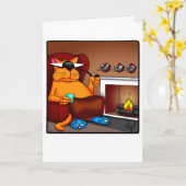 Funny Retirement Herzlichen Glückwunsch Grußkarte Karte (Gelbe Blume)