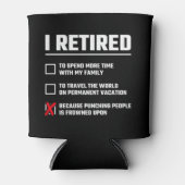 Funny Retirement - I'm Retired - Happy Retirement Dosenkühler (Vorderseite)