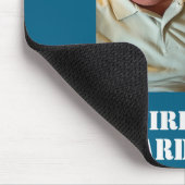 Funny Retirement Is Hard Work Quote Grandpa Photo Mousepad (Ecke)