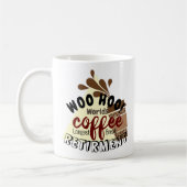 Funny Retirement Kaffee Break Personalisiert Name Kaffeetasse (Links)