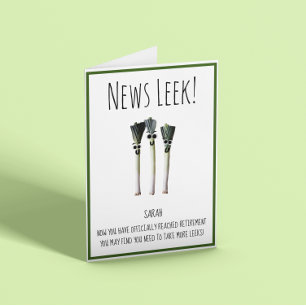 Funny Retirement Karte