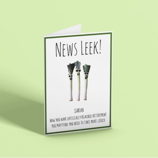 Funny Retirement Karte