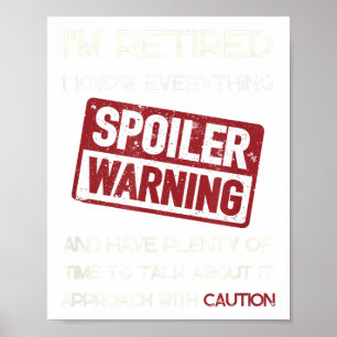 Funny Retirement Men Women Retiree Warning Im Reti Poster