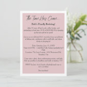 Funny Retirement Party Einladung (Stehend Vorderseite)