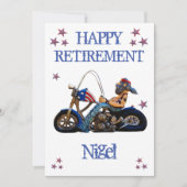 Funny Retirement Party Einladung (Vorderseite)