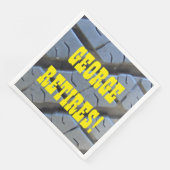 Funny Retirement Party Napkins Serviette (Ecke)