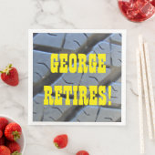 Funny Retirement Party Napkins Serviette (Beispiel)