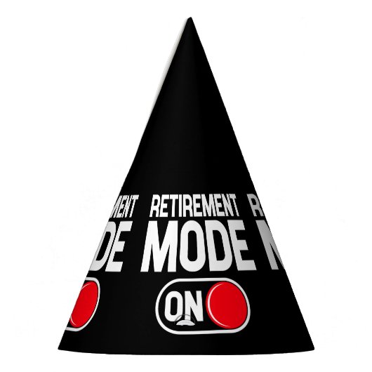 Funny Retirement Partyhütchen (Links)