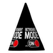 Funny Retirement Partyhütchen (Rechts)