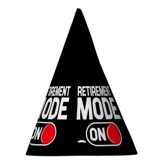 Funny Retirement Partyhütchen (Rechts)