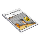 Funny Retirement Partys Guest Book Notizblock (Rechte Seite)