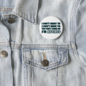 Funny Retirement Quote Button (Beispiel)