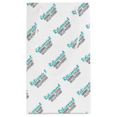 Funny Retirement Quote Kleine Geschenktüte (Rückseite)