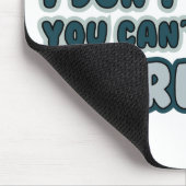 Funny Retirement Quote Mousepad (Ecke)