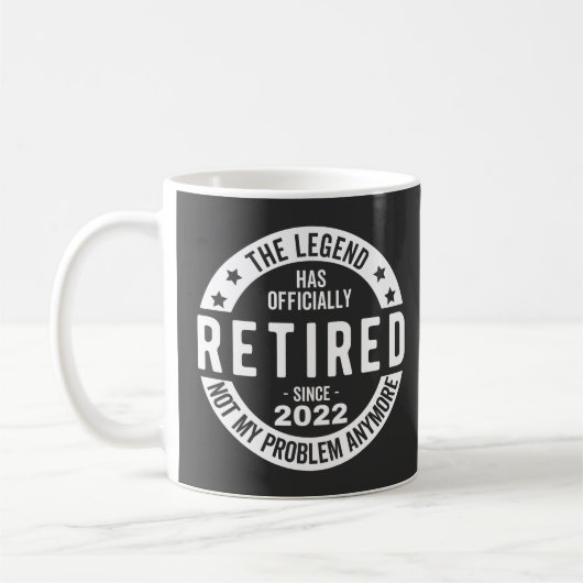 funny retirement, retired, retired firefighter, re kaffeetasse (Links)