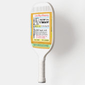 Funny Retirement RX Pickleball Pickleball Schläger (Links)