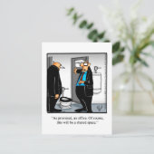 Funny Retirement Spaß Postcard "Spectickles" Postkarte (Stehend Vorderseite)