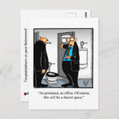 Funny Retirement Spaß Postcard "Spectickles" Postkarte (Vorne/Hinten)